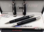 Perfect Replica AAA Montblanc Meisterstuck Stainless Steel Clip Black Fountain Pen